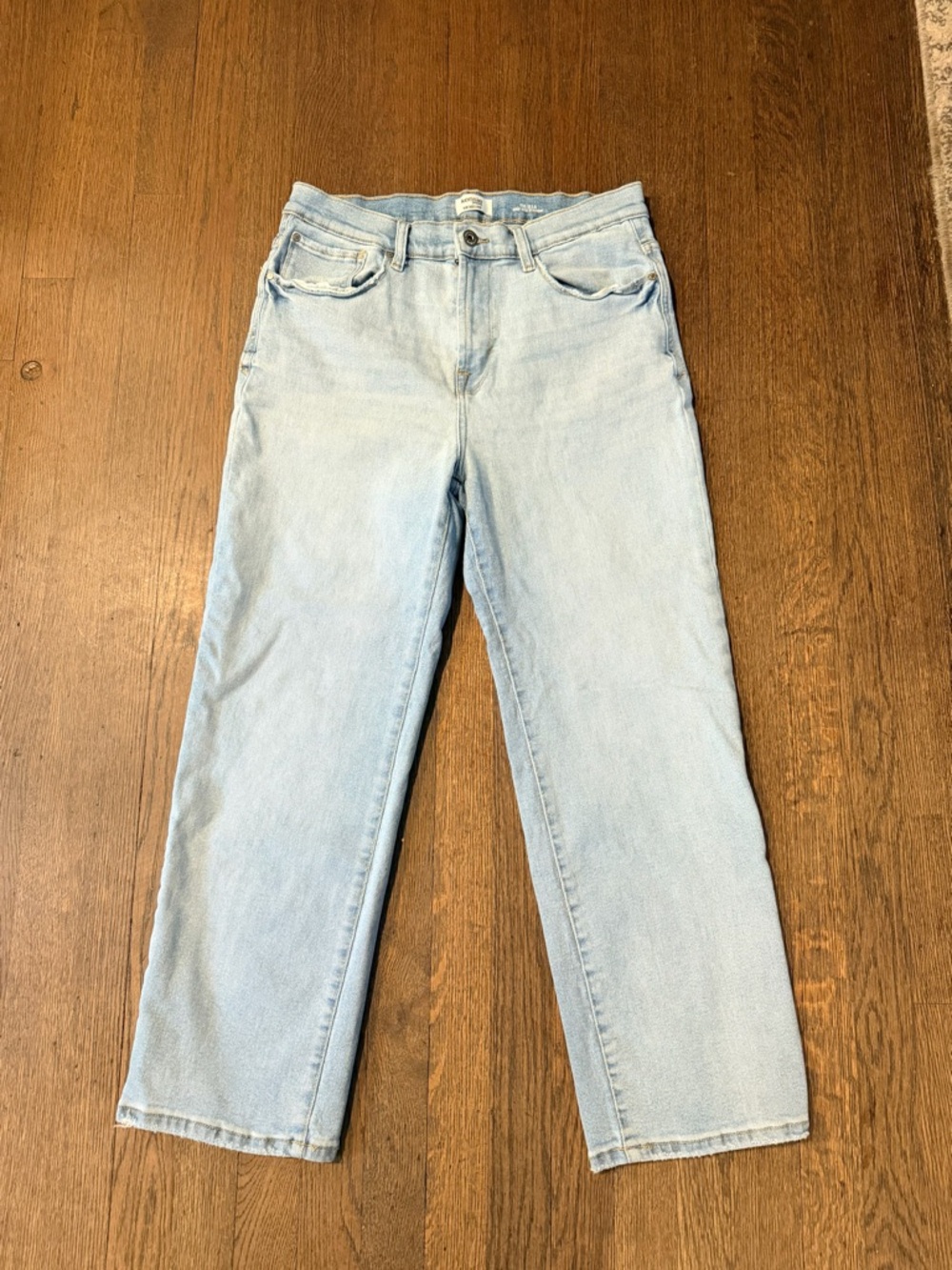 Kensie Light Blue Straight Leg Jeans